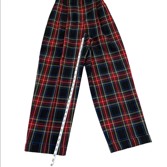 Vintage Liz Claiborne Plaid Lined Wool Pants - Picture 8 of 8